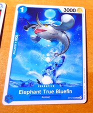 ONE PIECE ENGLISH CARD GAME CARTE ELEPHANT TRUE BLUEFIN ST12-009 ST EN JCC NM