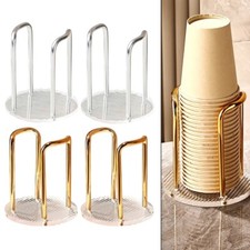 Porte-gobelet en acrylique robuste entretenir une station de boissons organis??e