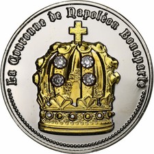 [#1501050] France, Medal, La Couronne de Napoléon Bonaparte, Copper Plated Sil, 