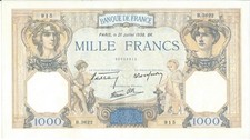 MAGNIFIQUE BILLET 1000 FRANCS