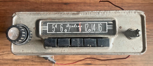 Rare airline vintage car radio - rare,