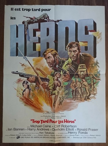 Affiche film trop tard pour - film,