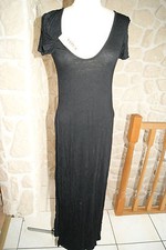 Robe bleu marine longue neuve taille unique marque YOYA  (d)