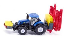Miniature Demi Agricole Siku New Holland Cbarre Sprayers 1:87 tracteur