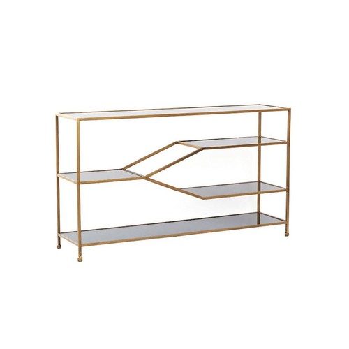 Console aino verre bronze - console,