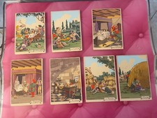 Cpa Marcel Jeanjean , Série Complète Les Sept Péchés Capitaux.. Illustrateur..