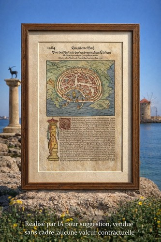 Rare 1560s sebastian münster - rare,