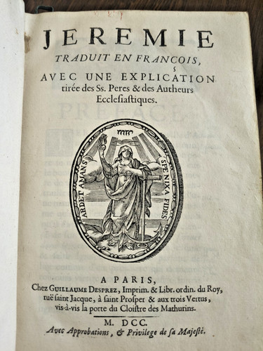 Bible jérémie baruch - bible,