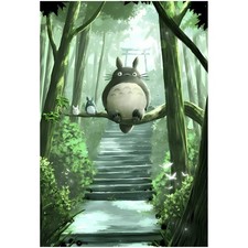 My Neighbor Totoro Forest Wall