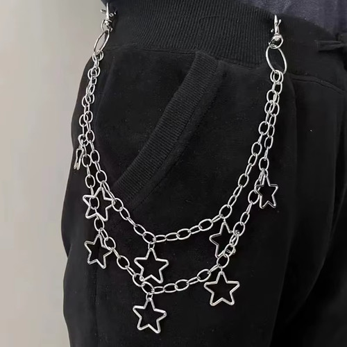 Collier pantalon étoiles