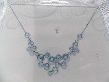 Collier cristaux blanc LIORA