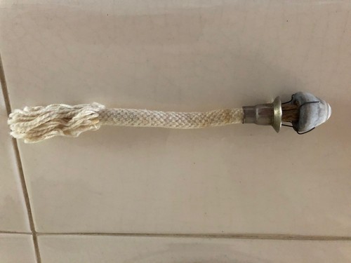 Ancienne mèche bruleur lampe - mèche,