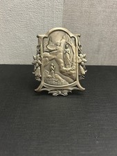 ANCIENNE ICÔNE DE VOYAGE VIERGE MARIE LOURDES