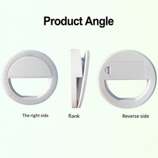 Anneau LED Auto Minuterie Léger Lumière Améliore Qualité Photographie Nuit