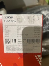 Jeu de mâchoires de frein BK1852 TRW pour ROVER MG INNOCENTI RELIANT AUSTIN