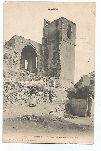 Capendu ruines de - , la