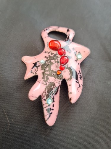 Pendentif art deco betourué - pendentif,