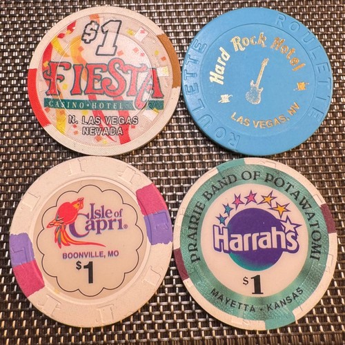 Lot jetons de - 4,