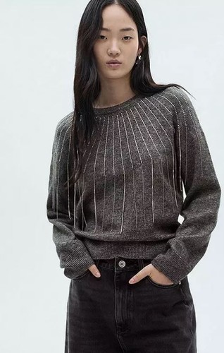 Mango escandal pull col roulé - pull,