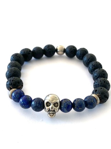 Bracelet tête mort - tête, skull