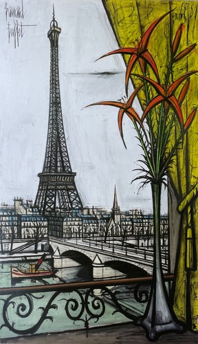 Bernard buffet affiche tour - affiche, "tour