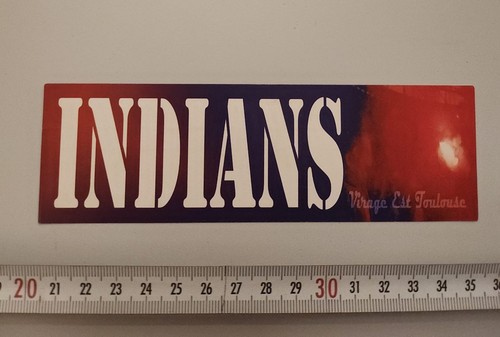 Sticker indians toulouse ultra - sticker,