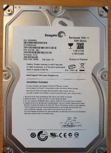 Seagate barracuda 7200 5 - barracuda, 7200.11