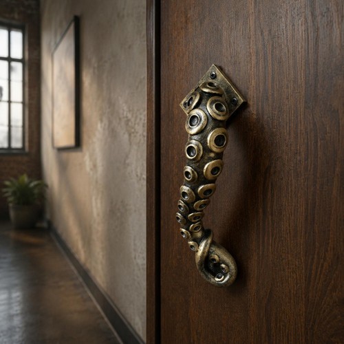 Poignée porte pieuvre - de,