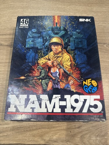 Nam 1975 snk neo - geo, box