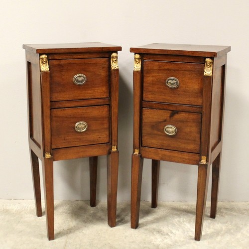 Paire tables chevet - paire, époque