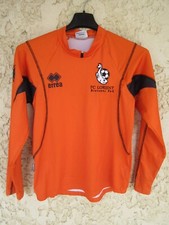 Maillot F.C LORIENT Erreà manches longues orange home shirt jersey 36 10 12 ans