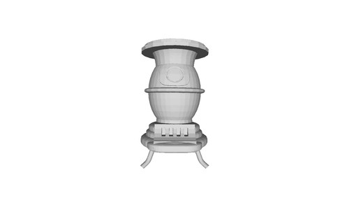 Printle object bois fourneau - printle,