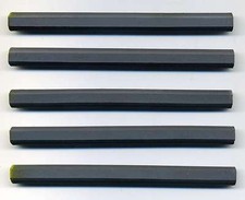 LOT DE 5 BARREAUX DE FERRITE POUR CADRE D' ANTENNE RADIO, SELF , etc...