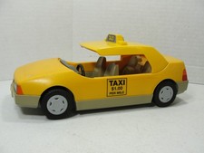 PLAYMOBIL YELLOW TAXI CAB