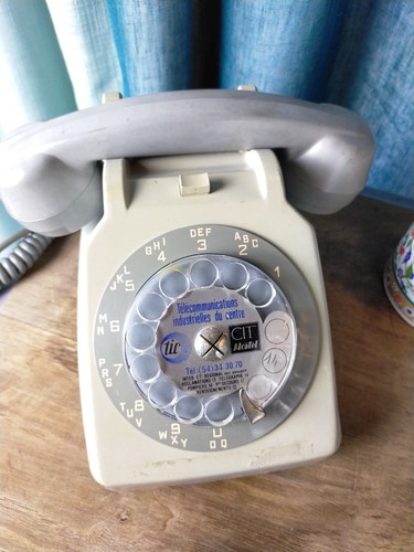 Téléphone cadran s63 - téléphone,