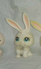 Lapin magnétique blanc yeux