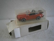 VOITURE MINIATURE PORSCHE 911 TURBO TARGA NZG MODELLE  1/43