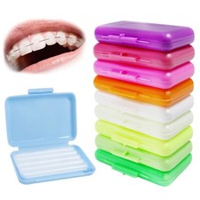 10 Boîtes Cire Orthodontique Cire Dentaire Cire Appareil Dentaire Cire Bretel...