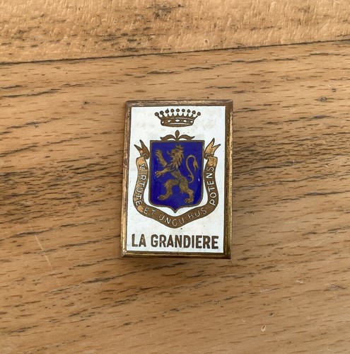 Insigne metal aviso - metal, « la