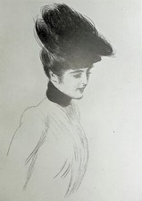 Paul césar helleu - helleu, modèle
