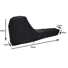 Rameur 210D tissu Oxford 95*24*40 pouces couvercle pour rameur Concept