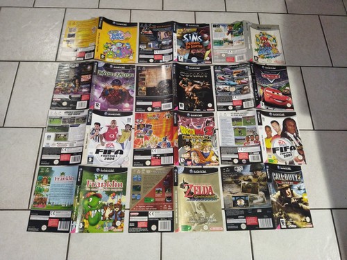 Lot jaquette nintendo - jaquette, gamecube