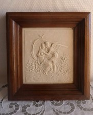 Tableau bas relief Amour et