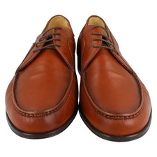 Hommes Grensons Lace Up Chaussures UK 11 Fx Brun Moyen - Ex-Display A274