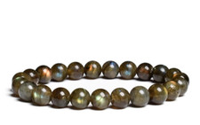 Bracelet de perles Labradorite