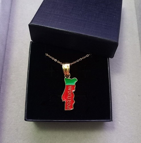 Collier pendentif portugal - collier,