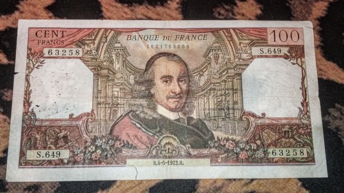Billet 100 francs - francs, corneille