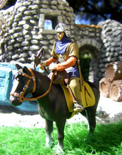 Soldat plomb MOYEN-AGE 
