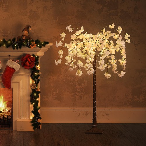 Lighted cherry blossom tree - cherry,