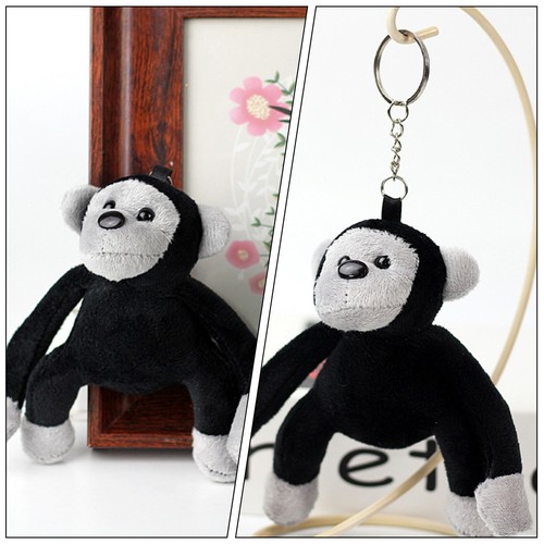 2pcs mignon peluche clés - 2pcs,